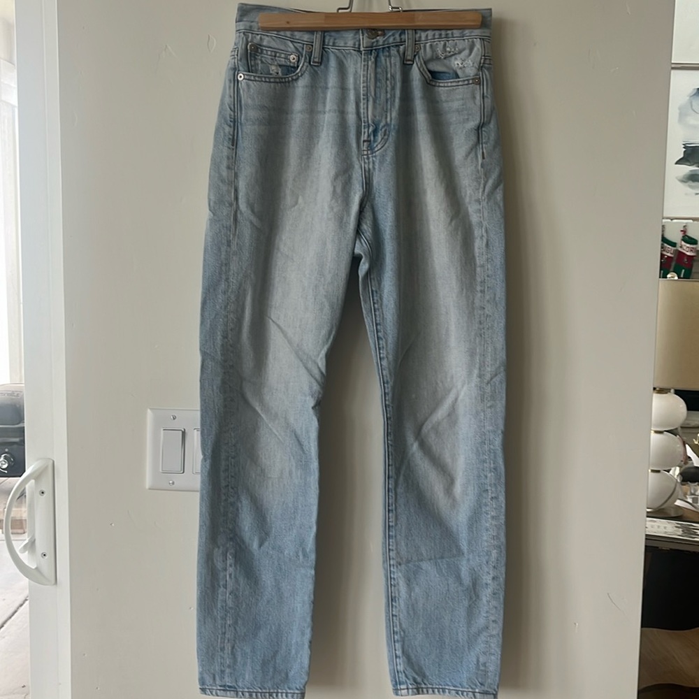 Madewell summer straight-leg jeans